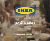Client: IKEA Saudi ArabianAgency: Memac OgilvynProduction: SpeedTracknDirector/DOP: Victor RiusnAssistant Director: Lujain KhalednProduction Manager: NtushaarnArt Director: We&#39;am Ma&#39;annPost Production: Suite Eleven