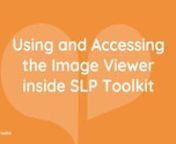 Learn how to use the Image Viewer companion app so students can view images on a separate device with a Present Level Assessment, criterion referenced test, or to show images from your lesson plan.To login to the Image Viewer, go to https://app.slptoolkit.com/viewer/