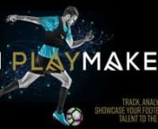 PLAYMAKER is a unique online platform that plugs the gaps in the current talent pathway and allows sub-elite footballers to showcase their talents directly to professional scouts, managers, agents and clubs from around the world.