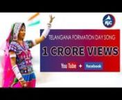 Telangana Formation Day Special Song 2018 - Latest Telugu Folk song By Mangli - MicTv from mangli song