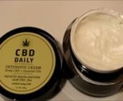 This is the CBD Daily Intensive cream. Look at that consistency and color very beautiful and very effective and affordable as well. Available for the best price plus free shipping on https://www.drganja.com/cbd-daily-intensive-cream-instant-pain-relief-relaxation/ use code DRGA5