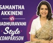 Samantha Akkineni plays a journalist in Mahanati and the actress gives us her perspective of the style game in the biopic on Savitri. From the costumes of 50s to the fashion of 80s, Samantha Akkineni speaks about the style game in Mahanati. Watch the video to know more: