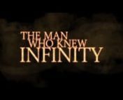 THE MAN WHO KNEW INFINITY - Domestic Trailer from the man who knew infinity hindi movie