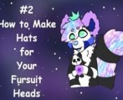 In this video I show you how to make a miniature crown and a full sized beanie for your fursuit. Again I have never done this myself (exactly) but I have a pretty good idea of how to do it and it turned out great!nnSpriggot appeared in this video so go subscribe to him!: https://www.youtube.com/channel/UCQOdpBkcSZbcmh1xm_UXC2wnnThe suit in the video was made by Weeping Willow Suits, a business run by me. He is not for sale and you may not use the character without permission. Please ask before p