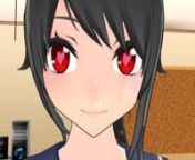 [MMD] Yandere-Chan Ayano Aishi Vore Attack from mmd vore