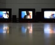 Three channel video installationnThree minutesloop.nvideo produced at 2014nShow: ‘আত্ম/পরিচয়’ Self/IdentitynBangladesh National Museum, Nalinikanta Bhattasali Gallery, Dhaka, 2016.nnThrough the three channel video, the inversion of linearity of the following structure speaker-speech-sense has been highlighted. Here the inability prevailing over the world is pointed out. As a matter of fact, the speakers&#39; a type of inversion has been exposed in the three channel video. It