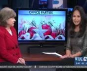 Rose Kenyon offers insights for employers to make their holiday parties fun and safe nnCompany holiday parties can be a great way to boost morale and celebrate the year’s successes, but they may also give way to a number of legal pitfalls for the unwary employer. On Monday, December 5, Partner Rose Kenyon sat down with WRAL’s Fox 50 morning show to discuss ways employers can host a fun and safe party while avoiding potential legal consequences.nn“This time of year, so many employers are