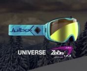 L&#39;Universe est un modèle de masque de chez Jublo libèrant l&#39;angle de vue et les capacités du rider grâce à son concept Minimalist Frame et son maxi champ de vision. Autant en vision latérale qu’en vision verticale, la vue du skieur est dégagée sous tous les angles.nnhttp://www.snowleader.com/universe-bleu-marron-cameleon-JULB00310.htmlnnImages : © Julbonwww.Snowleader.com