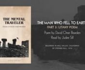 GET YOUR COPY - THE MENTAL TRAVELER:nUSA (Amazon): https://www.amazon.com/dp/099977770XnUK (Amazon): https://www.amazon.co.uk/dp/099977770Xnn********************************************************nnThe Mental Traveler is a lost-then-found manuscript of 20th-century American poetry that was completed in 1990, but remained unpublished. Now released for the first time, The Mental Traveler reveals a notable range of David Omer Bearden’s work, starting with his formative years in 1958 while attend