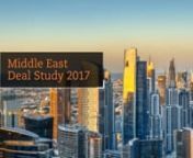 We are delighted to present the 2017 Clyde &amp; Co Middle East Deal Study.n nThis is now the third edition of our Deal Study and means that, since its inception, we have analysed data from 240 regional M&amp;A and JV transactions that we have worked on over a six year period (aggregate deal value in excess of USD 14.4 billion). Well received by the market, it provides a unique insight into the latest trends and market practice for M&amp;A and JV agreements in the region.
