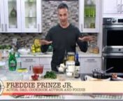 Making “Messipes”nMemories in the Kitchen and Messy Recipes with Freddie Prinze Jr.nnWe all know about the importance and benefits of family mealtime. What isn’t always talked about, is the memories created when families create meals together. The measuring, mixing, stirring, taste‐testing and spills is all part of the experience – even making a mess can be fun! The process of cooking together and the mess that comes along with it can be exhilarating.nnActor, dad, cookbook author and f
