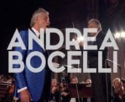 Landmarks Live In Concert: Andrea Bocelli At The Palazzo Vecchio Trailer from bocelli