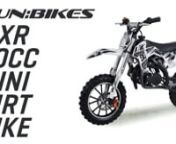 MXR 50 - Electric Mini Dirt Bike nnThis brand new electric version of the UK&#39;s bestselling and best quality mini moto dirt bike has two very important features that you won&#39;t find on any of our competitors bikes:- Firstly it has a high power LITHIUM battery, and secondly a