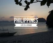 15 jours aux Philippines (Manille, Banaue, Palawan, Port Barton, El Nido)nDécouvrez l&#39;article du voyage sur : https://www.lifeisavoyage.fr/voyages/itineraire-aux-philippines/nnMusic: nFakear - Sheer-KhannnCameras :nSamsung NX 3000nIphone 7nGoPro Hero 4nnSite : https://www.lifeisavoyage.frnInstagram : https://www.instagram.com/sisinathalie/nFacebook : https://www.facebook.com/lifeisavoyage/