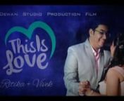 Pre Wedding Film &#124; Ritika + Vivek &#124; Rivek &#124; This is Love &#124; Dewan Studio
