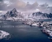 -----nPlease watch in full screen with sound on for best experience. This film is available in 4K - click the HD button and select 4K to view in 4K. Enjoy!n-----nΜy last trip to Norway during February, 2017.nThe Lofoten Archipelago is spread on the northwest side of Norway, very close to the borders of the Arctic Circle. It is a cluster of small fishing villages and is often called “the Foot of the lynx” because of its shape.n The islands are full of legends, maybe because of their natural