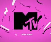 www.bliink.tvnnMade as part of a range of new idents for MTV to be broadcast globally during 2017.nnProducer: BLIINKnDirector: John Jones StudionAnimation: John Jones StudionMusic: John Jones Studio