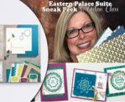 Free Pdf and details: http://stampwithtami.com/blog/2017/04/deboss-celebrate/ OMG!!! So excited about the Stampin Up Eastern Palace Suite SNEAK PEEK!!! These products will be coming out in the new catalog in June, but will be available for a special pre-order to customers in May. They are available to demonstrators now! I share the full details on this bundle on the broadcast/video. nnAfter the haul,the stamping portion of this class will be a cool and easy “debossing” technique. Featuring