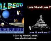 Spotify: https://open.spotify.com/album/6NWi7uWtBKQ0rcfbAzTW5xnApple Music: https://music.apple.com/us/album/space-probes-unmanned-robotic-spacecraft/1345795692nSpace Probes by ALBEDO. Musical interpretations of select space probes of achievement. Unmanned robotic spacecraft that explored astronomical objects in our solar system other than earth, and were the first successful flyby, orbiter, lander, rover or sample return missions. Music is similar in style to Mannheim Steamroller and Vangelis.n