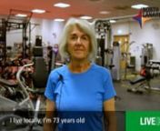 Angela, 73, is one of our Active 60 members and uses Wishaw Sports Centre. She loves the gym and uses it 6 to 7 times a week. nnFind out more about Active NL and Active 60 at https://www.activenl.co.uk/the-trust/news-events/nll-latest-news/active-60