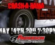 The CRASH-A-RAMA Series puts on a show like no other! This show is filled with wild and crazy races that leave the fans and racers filled with adrenaline. For the first time the people of Anderson, South Carolina will be able to participate and attend this show and we hope that you want us to come back again and again! Many of our drivers and their cars have been featured on Spike TV’s “Carpocalypse”, “Only In America with Larry the Cable Guy”, Tow Times Magazine and in the video game