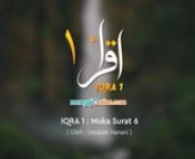 IQRA 1 Muka Surat 6 by Ustazah Hanani from ustazah