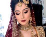 My gorgeous #jtorrybride Kinza wanted to look Regal, Modern and Elegant for her Shaadi and she loved it ��nnDouble tap if you catch the vibe in this look �nnMakeup and hair by @jtorrymakeupnnLashes: Lil Monster by @jtorrybeautynEyeshadow @jtorrybeauty Sassy and sweet PalettennUsing my #bellybuttonblender for that flawless look get yours link in bionnWedding Vendors⬇️nBridal Makeupif you would like to join to learn more,nnPlease join for more FREE LIVE training here: https://www.faceb