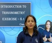 Trigonometry Class 10 Maths Chapter 8 Part 3 from class 8 chapter 8 maths pdf