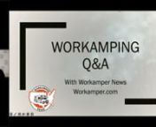 [October 2022 Q&amp;A Session]Have questions about Workamping and RVing? Listen in to this recorded webinar to get your questions answered by the creators and leaders of the Workamping industry - Workamper News Workamper.com.nnIn this session, we discuss:nn00:00 Welcomen02:21 How Workamper News helps Workampersn5:00 Where can I get info ahead of time so we can put a plan together for the near future?n14:00 How do I find a Workamping job? Timing. Best practices.n19:50 Using Workamper.com to rev