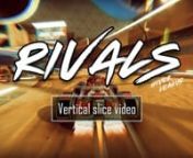 RIVALS is the perfect blend between Rocket League and Overwatch. a new team-based online multiplayer game for PC &amp; consoles with spectacular graphics and unique driving &amp; aiming mechanics. Work in progress game. Only real-time gameplay recordings were used for the video. info@estudiofuture.com
