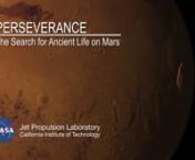 Created by - Nasa Jet Propulsion Laboratory - https://youtu.be/5qqsMjy8Rx0nNASA&#39;s Mars 2020 Perseverance Rover is heading to the Red Planet to search for signs of ancient life, collect samples for future return to Earth and help pave the way for human exploration. The rover will carry with it several technology demonstrations including a helicopter, which will attempt humanity&#39;s first powered flight on another planet. Perseverance has a new set of science instruments and the ability to “self-d