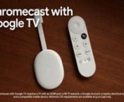 Google Chromecast with Google TV 4K from google chromecast with google tv colors