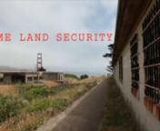 Home Land Security exhibition presented by FOR-SITEnSeptember 10 – December 18, 2016 at Fort Winfield Scott at Langdon CourtnnOccupying a suite of former military structures in the Presidio overlooking the San Francisco Bay, Home Land Security brought together works by contemporary artists and collectives from around the globe to reflect on the human dimensions and increasing complexity of national security, including the physical and psychological borders we create, protect, and cross in its