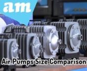 Today we are taking a look at the new range of Air Pumps from AM.CO.ZA. These Air Pumps, range from as little as 40 Litres per minute all the way to an impressive 450 Litres per minute. Advanced Machinery‘s Air Pumps boast excellent quality and durability!nnnIn this video, we take a look at what you need to know about the range of Air Pumps:nnFirst up we have the AG-AIR/40 Air Pump, a 220V 35W Magnetic Piston Air Pump which is capable of 40L per a minute with a pressure of ACO-002 0.03Mpa. Thi