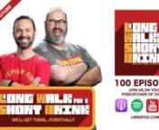 100-episode run of the long-form conversational podcast in which longtime pals Palmer &amp; Dave talk circles around life, movies, and pop culture—past and present.The show is on indefinite hiatus as of 2022, but fans of Stephen King, Jean-Claude Van Damme, Star Wars, Mad Max, Kevin Smith, Bruce Lee, Audiobooks, film &amp; TV shows, Pinball, and nostalgia from the 80s &amp; 90s will find much to love. The