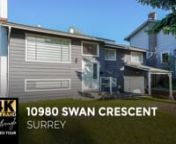 10980 Swan Crescent, Surrey for Narinder Bains | Real Estate 4K Ultra HD Video Tour from swan hd