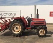 Yanmar FX28D 4WD Compact Tractor, Rotovator (605 Hours) - 22501 SL
