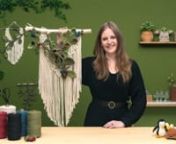 Learn to knot backdrops and sculptural 3D leaves and fruits using a variety of macramé techniques like the clove hitch and lark’s head.nStart learning: ttps://www.domestika.org/en/courses/3748-3d-macrame-for-botanical-wall-hanging?utm_source=vimeo&amp;utm_medium=referral&amp;utm_campaign=courses_smdmstk&amp;utm_content=courses_stringtheories_VI