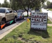 The annual Saint Charles Borromeo Parish Garage Sale is June 13-17. For the past ten years, this has been a significant fundraiser benefiting our Borromeo Academy school. Last year nearly &#36;40,000 dollars was raised! Don&#39;t miss Fill a Bag for &#36;3 on Saturday, June 17.nnBe sure to join us on Tuesday, June 13 (4-5:30 pm) at the Saint Charles Garage Sale Picnic in the front parking lot. As always, this is a fun way to kick off the annual sale event! There will be free hot dogs, chips, drinks, and ice