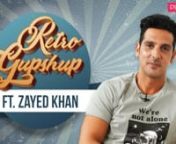In this episode of Retro Gupshup, Zayed opens up about his adorable fan moment, bagging Main Hoon Naa and his comeback.
