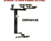 For iPhone 13 Mini Power On/Off Flex Button Connector Cable Replacement &#124; oriwhiz.comnhttps://www.oriwhiz.com/collections/iphone-repair-parts/products/for-iphone-13-mini-power-on-off-1003005nhttps://www.oriwhiz.com/blogs/cellphone-repair-parts-gudie/iphone-14-series-exposure-14-max-models-have-larger-batteries-than-pro-maxnMore details please click here:nhttps://www.oriwhiz.comn------------------------nJoin us to get new product info and quotes anytime:nhttps://t.me/oriwhiznnBusiness Email: nRob