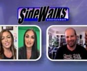 In the TV version, SIDEWALKS east coast correspondent Darren Paltrowitz has an extensive interview with WWE wrestlers Amanda Saccomanno (ring name