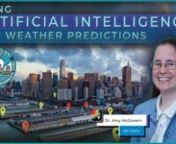 As technology advances, scientific developments do as well. Scientists and researchers at the NSF AI Institute for Research on Trustworthy AI in Weather, Climate, and Coast Oceanography (AI2ES) are at the cutting edge of using AI for environmental science. Meteorologist Mike Linden spoke with Dr. Amy McGovern about the exciting developments ahead at the crossroads of weather prediction and artificial intelligence.