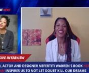 On this special episode, Joseph Bonner interviews the dynamic and talented Nefertiti Warren who&#39;s mission to inspire is changing the world. nnnNefertiti Warren is an author, actor and designer who uses diverse forms of creative expression to speak life to others as a storyteller. Her book, Heart of a Dream - An Encouraging Story to Never Give Up, is a love letter to the next generations and a mission of encouragement to peers, professionals, and anyone who dares to take the journey required to