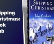 Welcome to our 22nd episode in the monthly book discussion series hosted by Marisa Serafini (@serafinitv) and myself, Phil Svitek. If books are your passion, you&#39;ve come to the right place!nnIn this episode, we delve into John Grisham’s Skipping Christmas, where it imagines a year without Christmas. No crowded malls, no corny office parties, no fruitcakes, no unwanted presents. That’s just what Luther and Nora Krank have in mind when they decide that, just this once, they’ll skip the holid