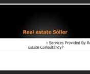 Real estate consulting involves providing expert advice and assistance to individuals, businesses or other organizations that are involved in the real estate business. Experts in this area usually have extensive understanding of the real estate market as well as industry trends and the best methods. They provide their knowledge to assist clients in making informed choices, resolve issues, and enhance the potential value of their property assets.nnnReal estate consultants offer many different ser