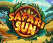 Embark on a virtual African safari with Safari Sun slot by Fantasma Games! Immerse yourself in the wild landscapes of the continent as you spin the 5-reel grid with 3-4-4-4-3 formation. The serene backdrop, resembling Mt Kilimanjaro, complements the laid-back soundtrack, making you feel like you&#39;re in a luxury safari lodge. With an RTP of 96%, Safari Sun offers a highly volatile adventure. Explore the paysymbols of majestic animals and royals, and trigger the sixth reel during free spins for big