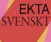 Ekta Svenskt Tenn Utställning Teaser | Ekta Svenskt Tenn Exhibition Teaser from ekta