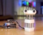 Spazzi™ is a build-it-yourself dancing robot that we designed for MAKE Magazine. It incorporates off-the shelf solenoids and electronic components, an Arduino, and plastic parts that you can print on your MakerBot or other 3D printer.nnhttp://beatbots.net/project/spazzinhttp://makezine.com/27/spazzi