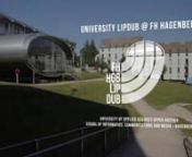 The first Austrian University LipDub.nnUniversity LipDub is a kind of music video, where students lipsynch a preselected song. It&#39;s a brilliant device for showcasing the university, because the video backdrop to the track isa fast-moving walk-through, around the campus, that gives you a vivid impression of what it&#39;s like – and how much fun you can have if you choose to study right here at this university.nnCheck out the Behind-the-Scenes here: www.vimeo.com/26115745nnProduced by Holger Stitz